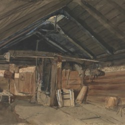 Up in the attic